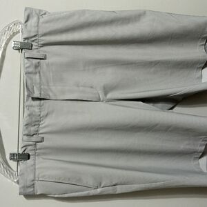 Men's gray golf shorts